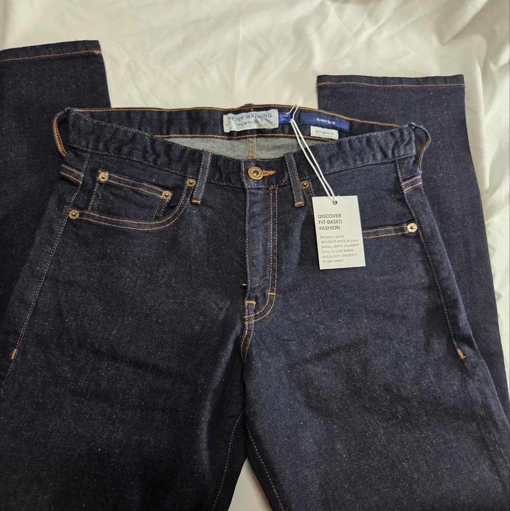 👖 Peter Manning NYC – Johnny Jeans (Straight Fit) 29W X 26L - Picture 3 of 4